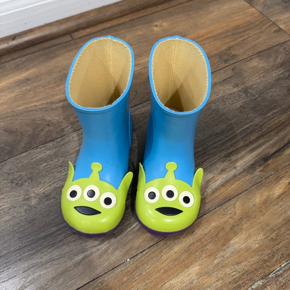 Disney X Diana Toy Story Aliens toddler Rainboots - Picture 1 of 4